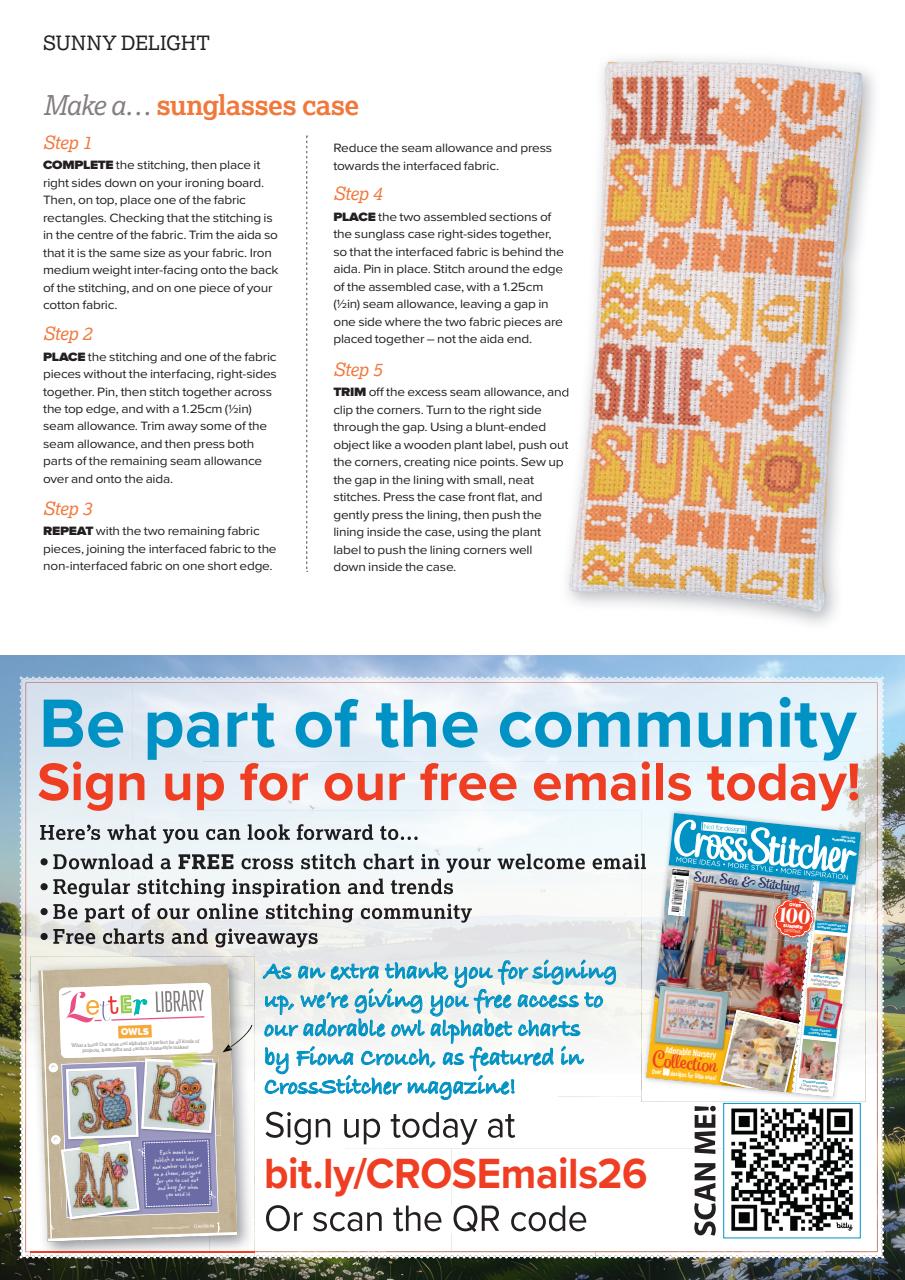 CrossStitcher Preview Pages