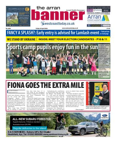 Arran Banner issue Friday, April 24, 2026