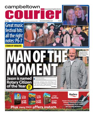 Campbeltown Courier issue Friday, April 24, 2026