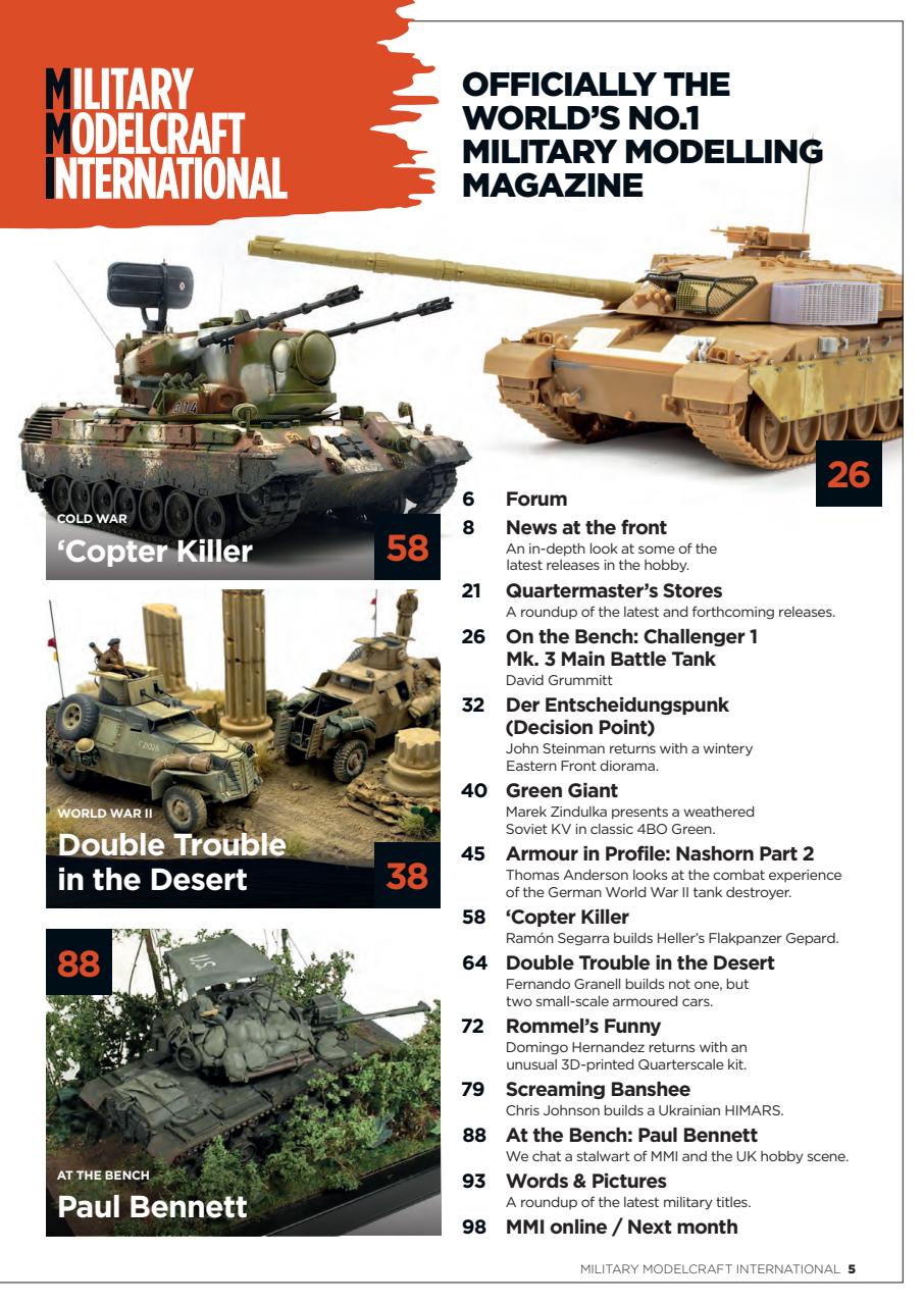 Military Modelcraft International Preview Pages