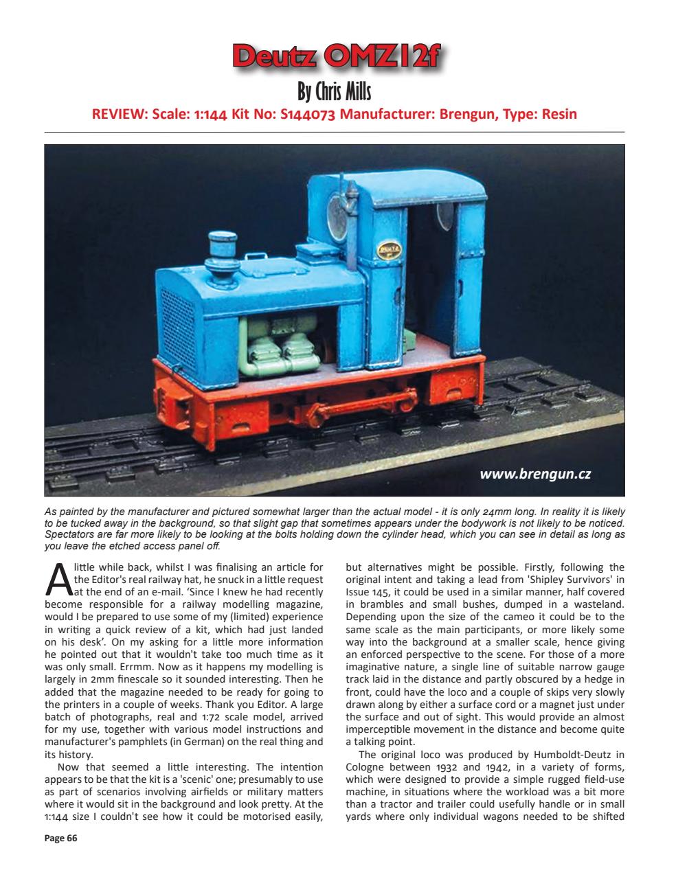 Narrow Gauge & Industrial Railway Modelling Review Preview Pages