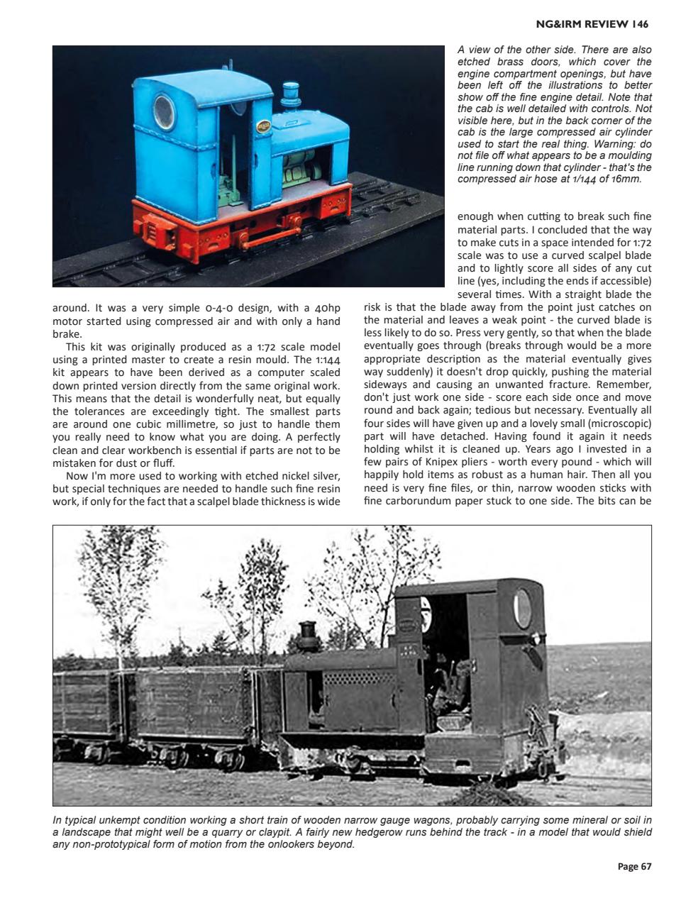 Narrow Gauge & Industrial Railway Modelling Review Preview Pages