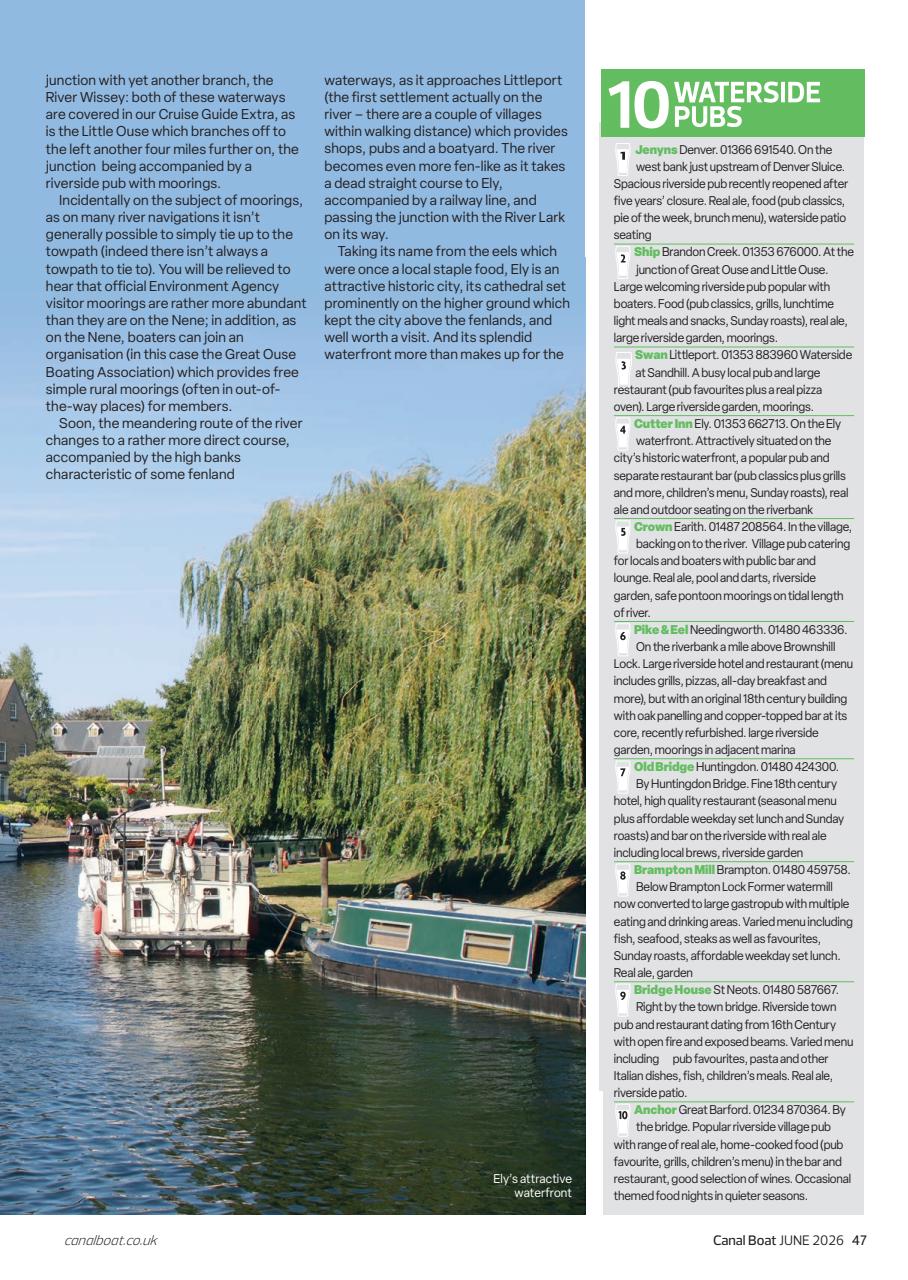 Canal Boat Preview Pages