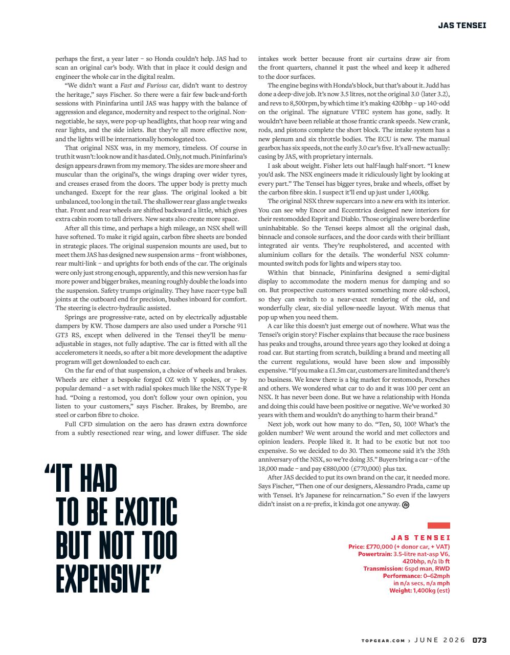 BBC Top Gear Magazine Preview Pages