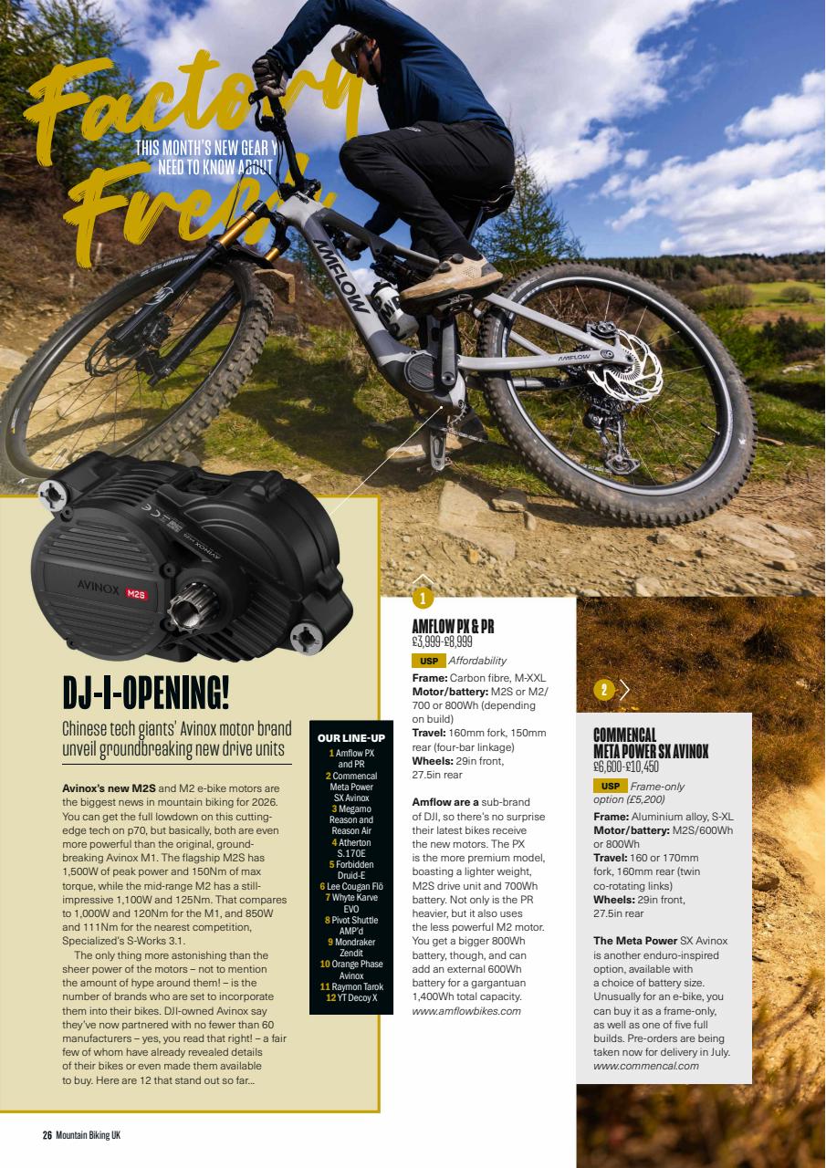 Mountain Biking UK Preview Pages