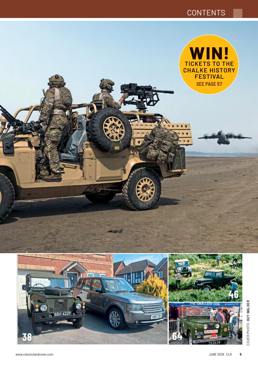 Classic Land Rover Magazine Preview Pages