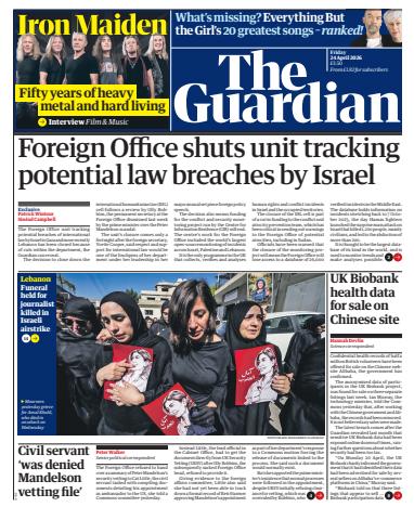 The Guardian Newspaper issue Friday, 24 April 2026