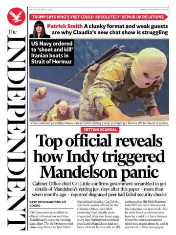 Friday, 24 April 2026 issue Friday, 24 April 2026
