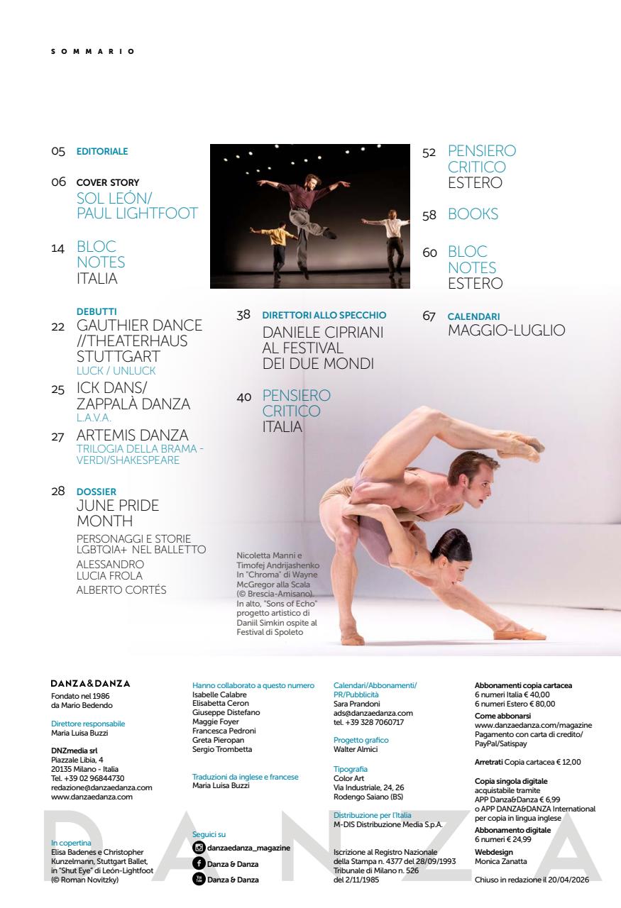 DANZA&DANZA Preview Pages