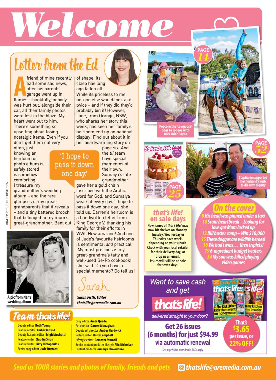 That’s Life! Preview Pages