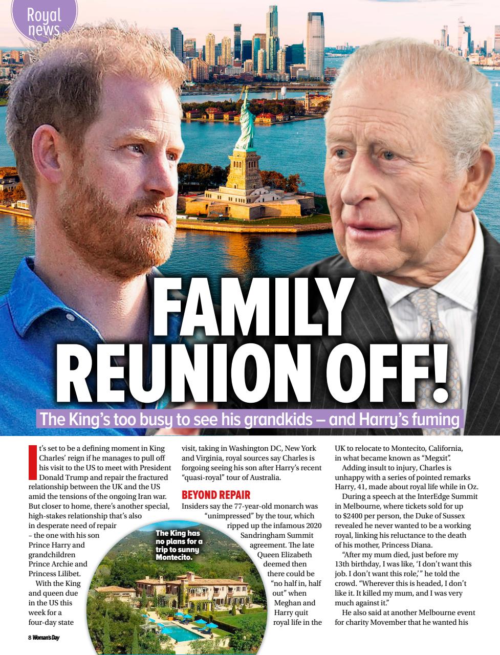Woman's Day Australia Preview Pages