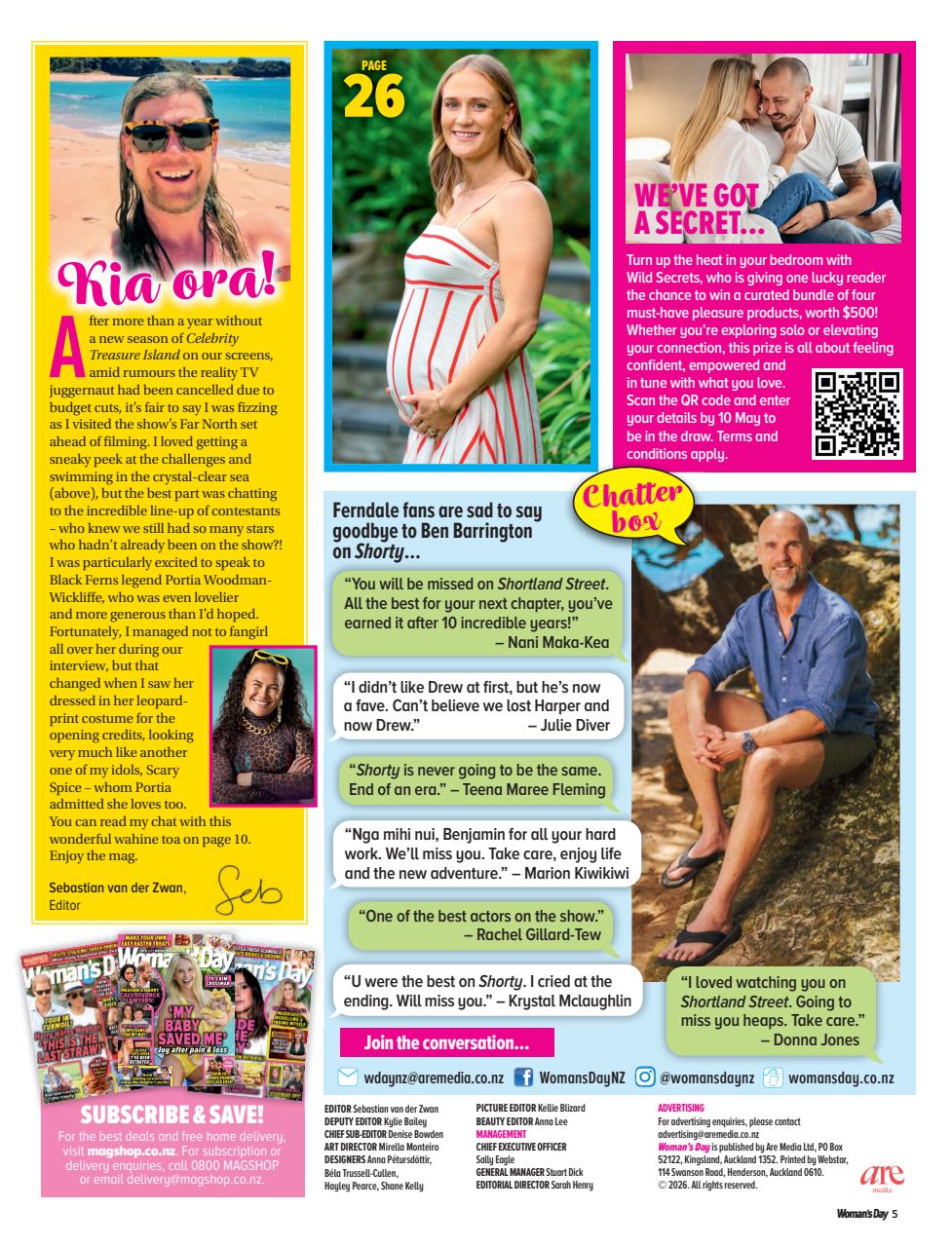 Woman's Day NZ Preview Pages