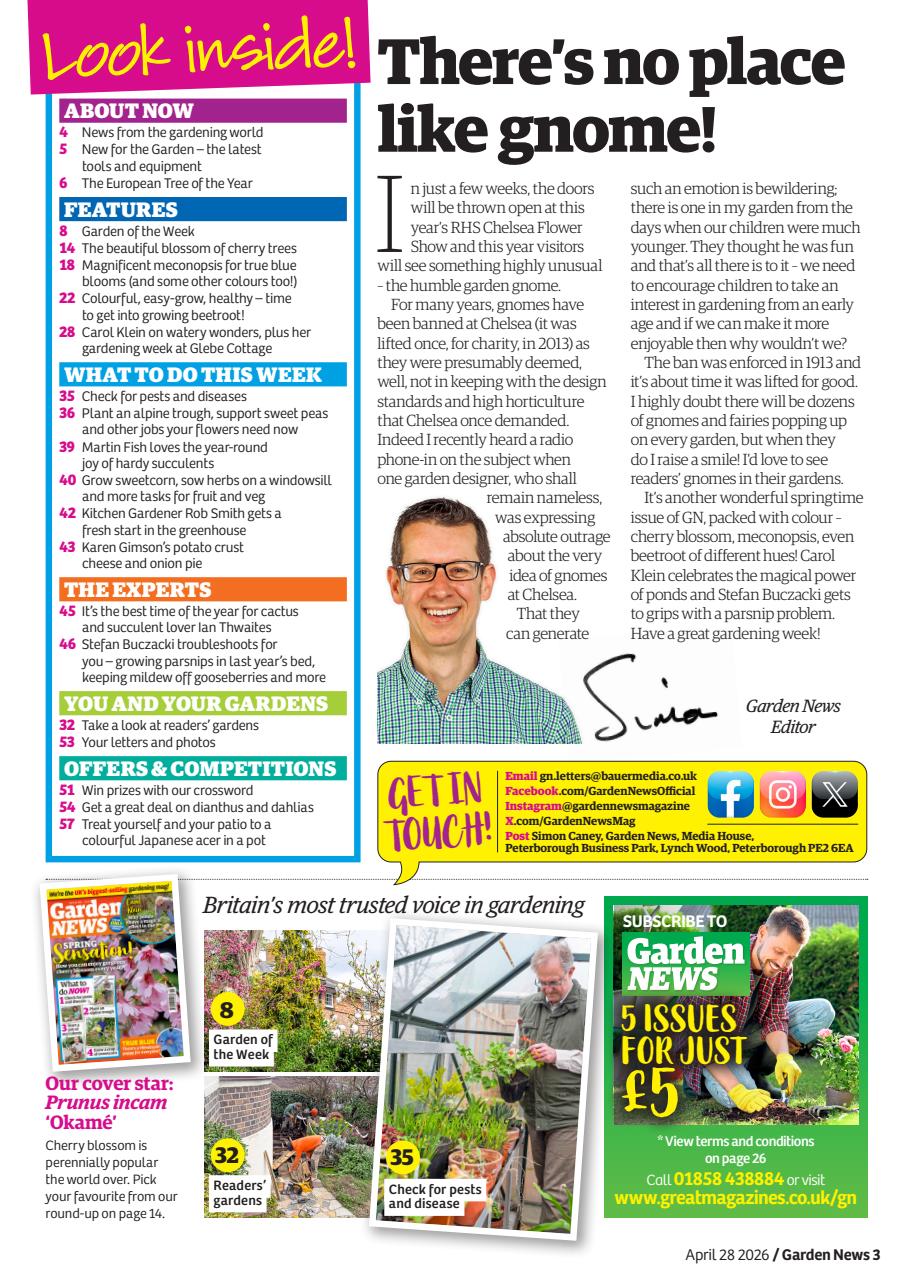 Garden News Preview Pages