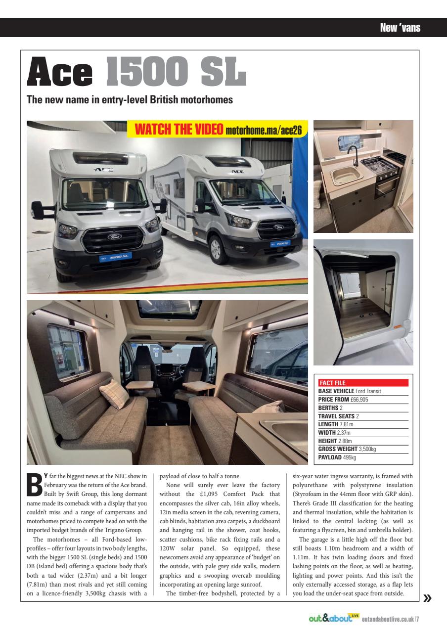 What Motorhome magazine Preview Pages