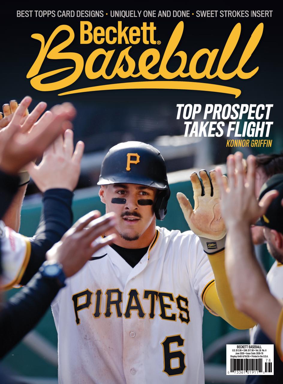 Beckett Baseball Magazine Preview Pages