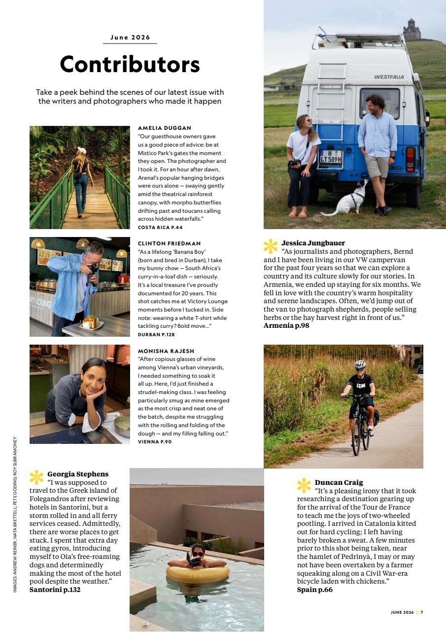 National Geographic Traveller UK Preview Pages