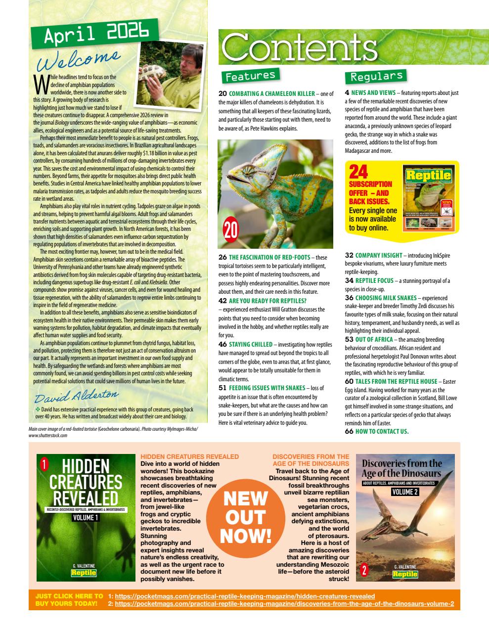 Practical Reptile Keeping Preview Pages