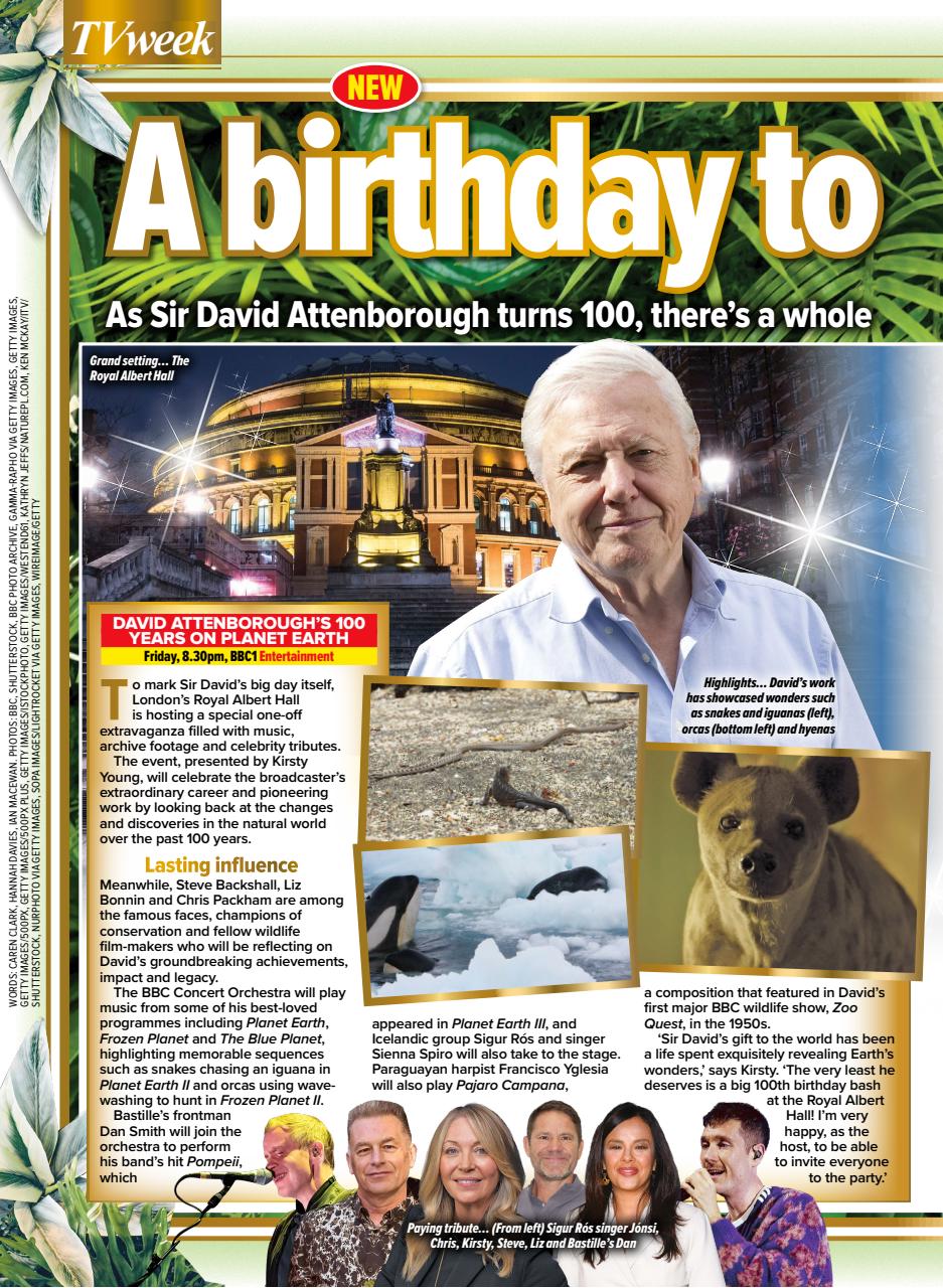 What's on TV Preview Pages