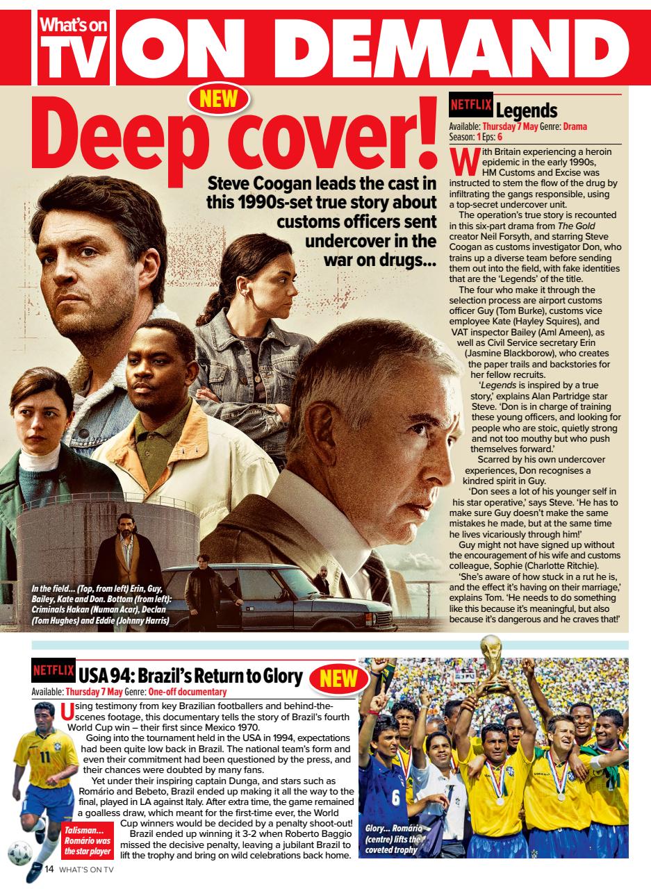 What's on TV Preview Pages