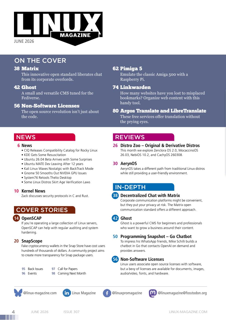 Linux Magazine Preview Pages