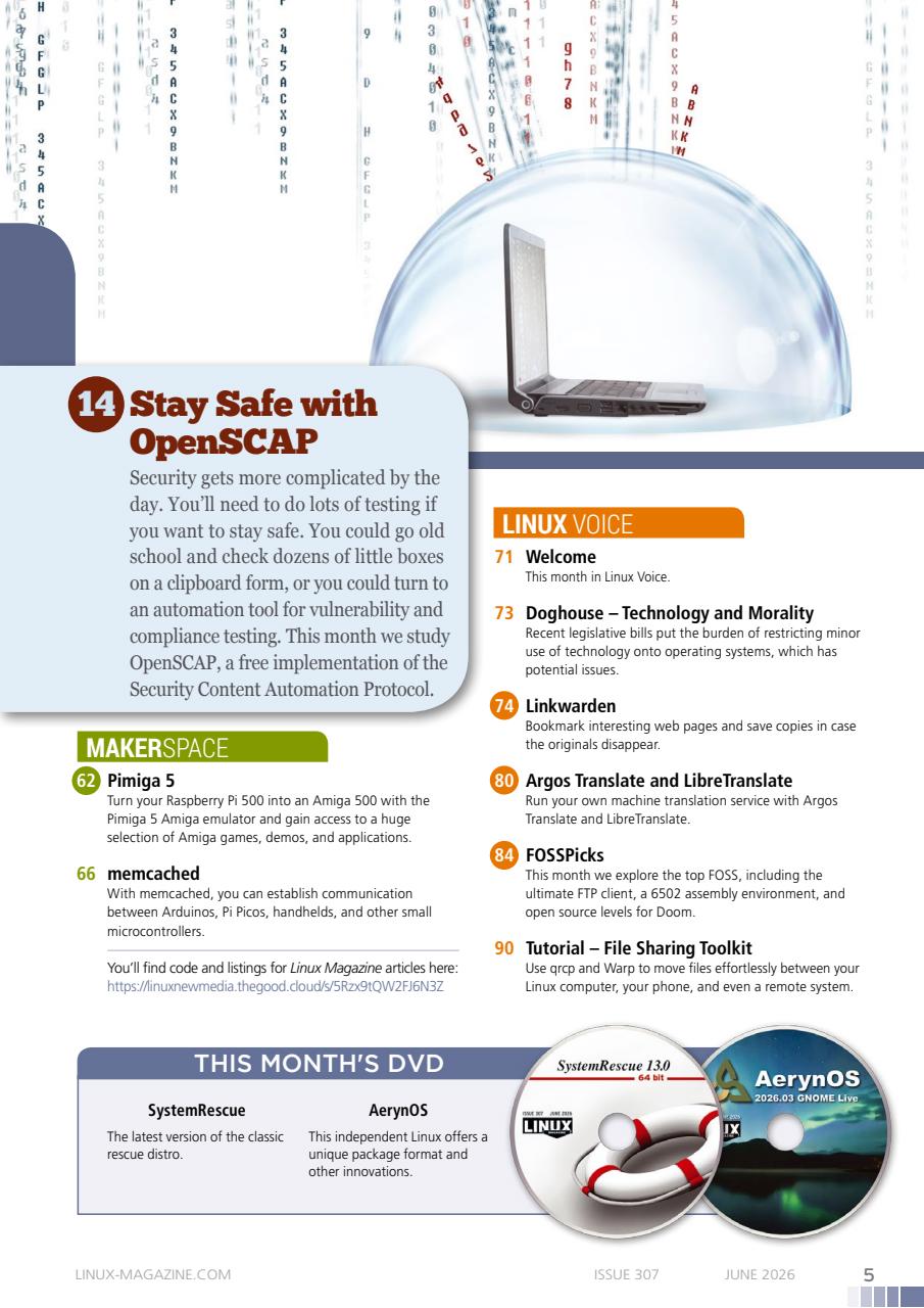 Linux Magazine Preview Pages