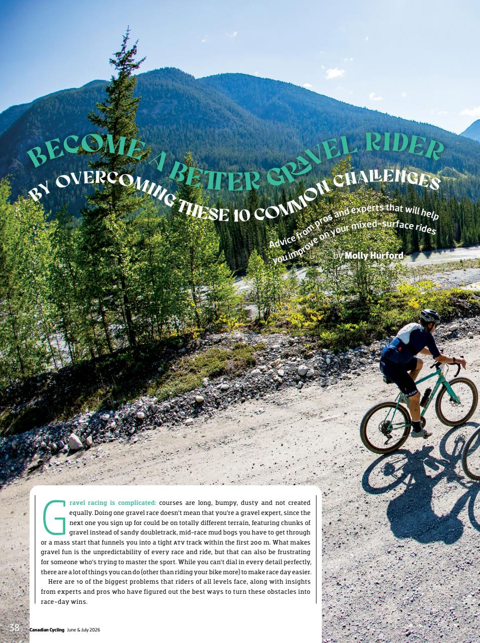 Canadian Cycling Magazine Preview Pages
