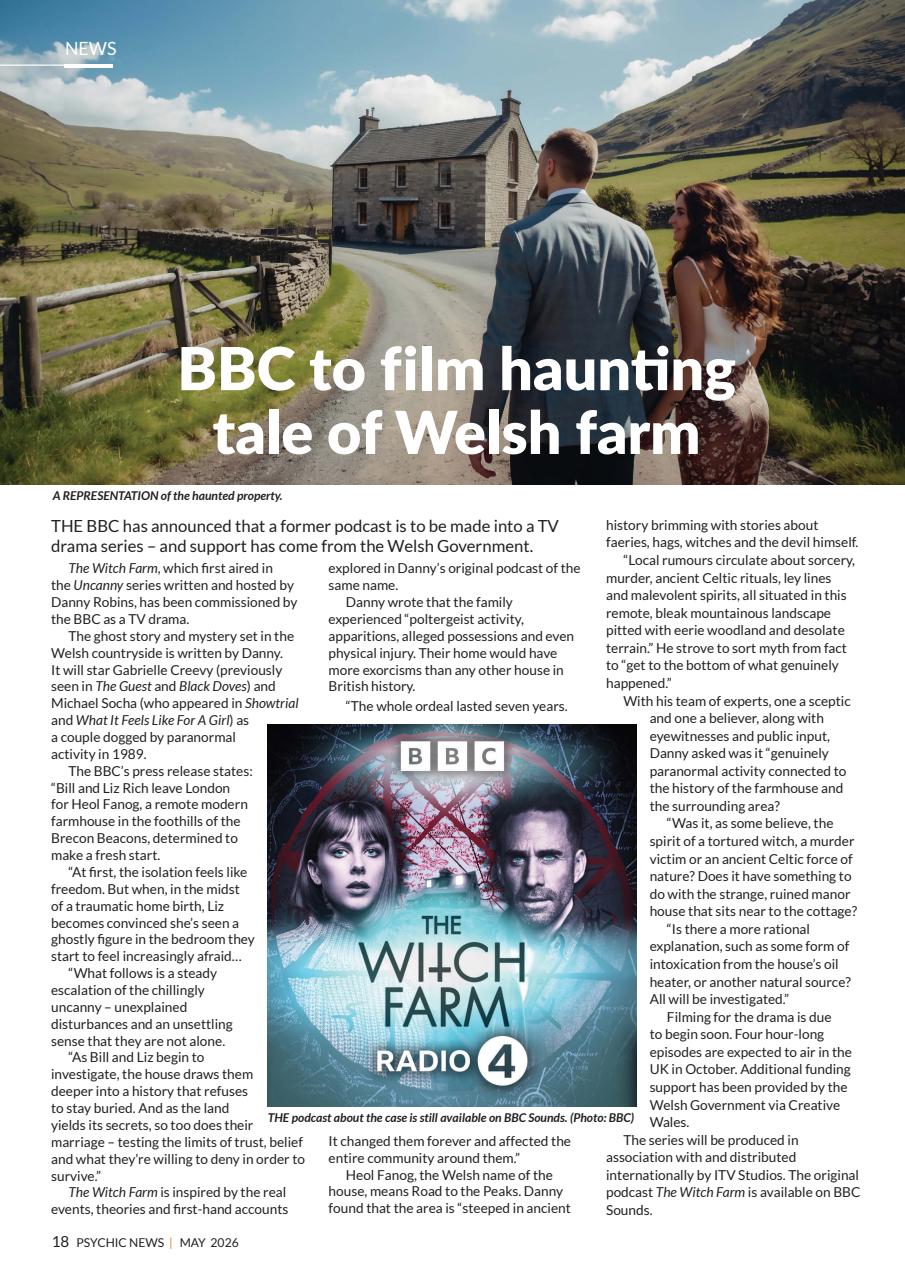 Psychic News Preview Pages