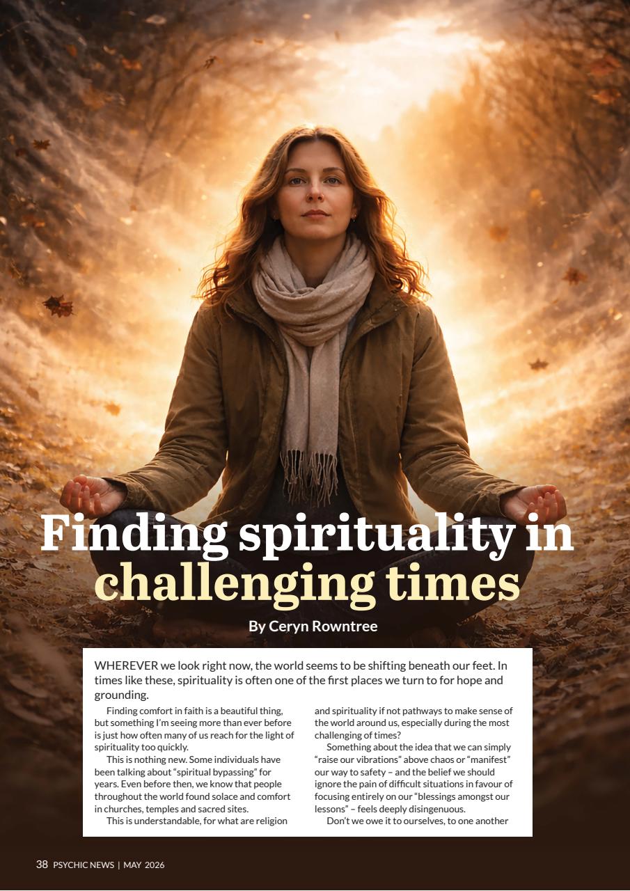 Psychic News Preview Pages