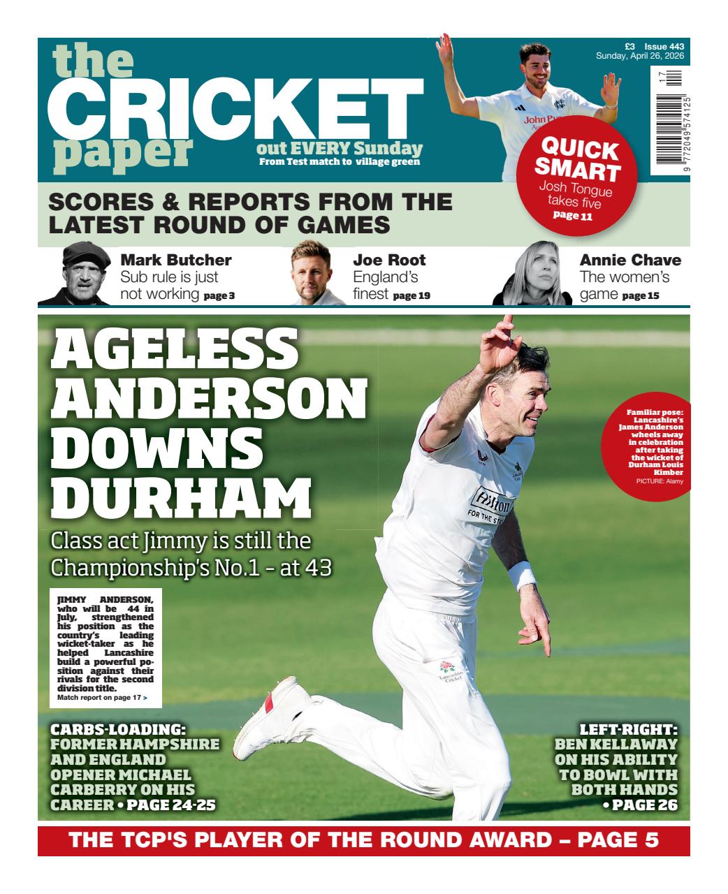 The Cricket Paper Preview Pages