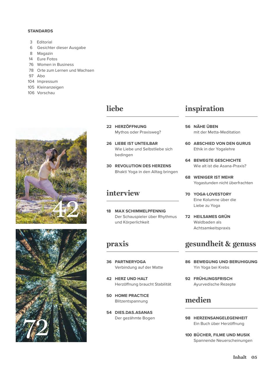 Yoga World Preview Pages