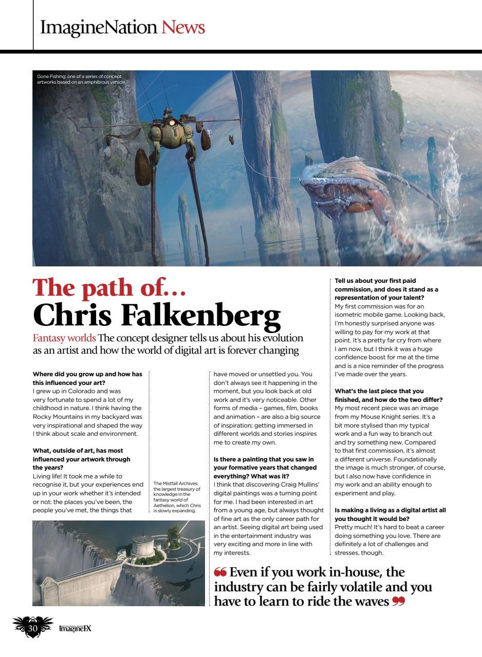 ImagineFX Preview Pages