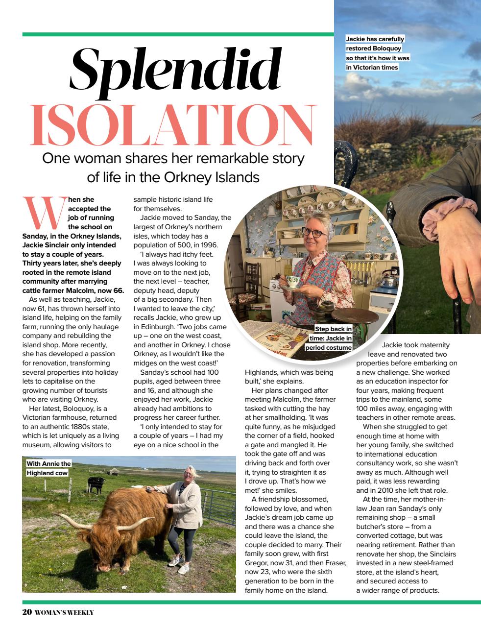 Woman's Weekly Preview Pages