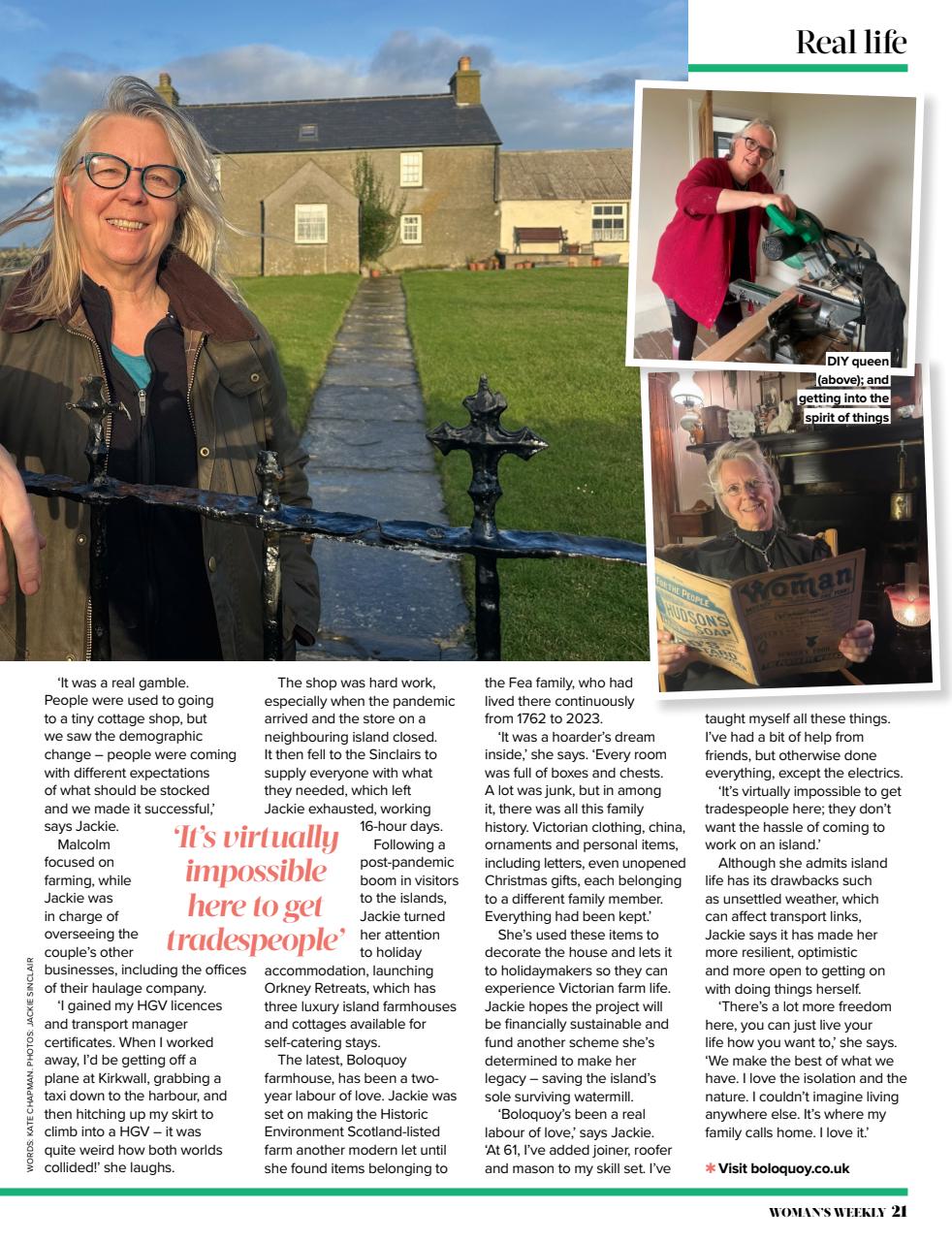 Woman's Weekly Preview Pages