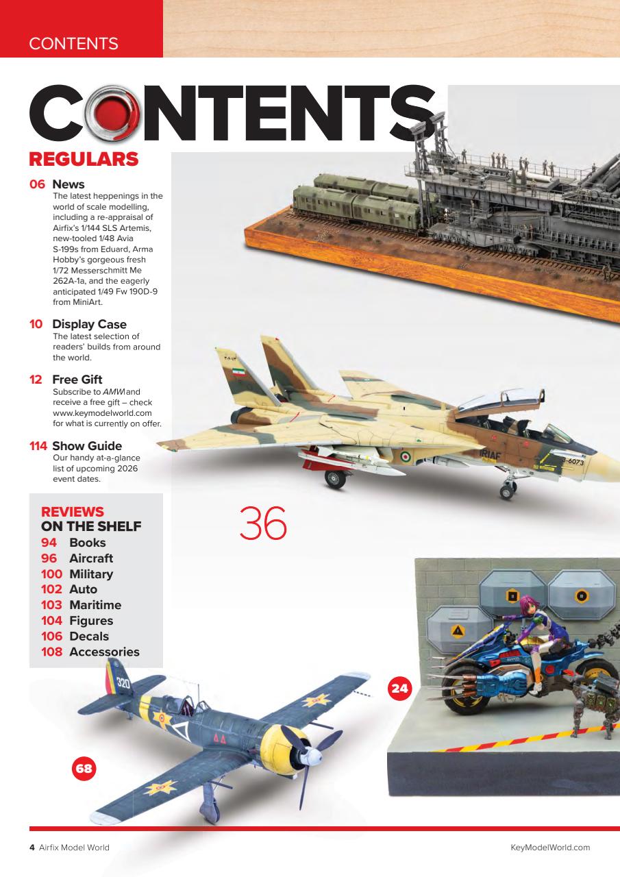 Airfix Model World Preview Pages