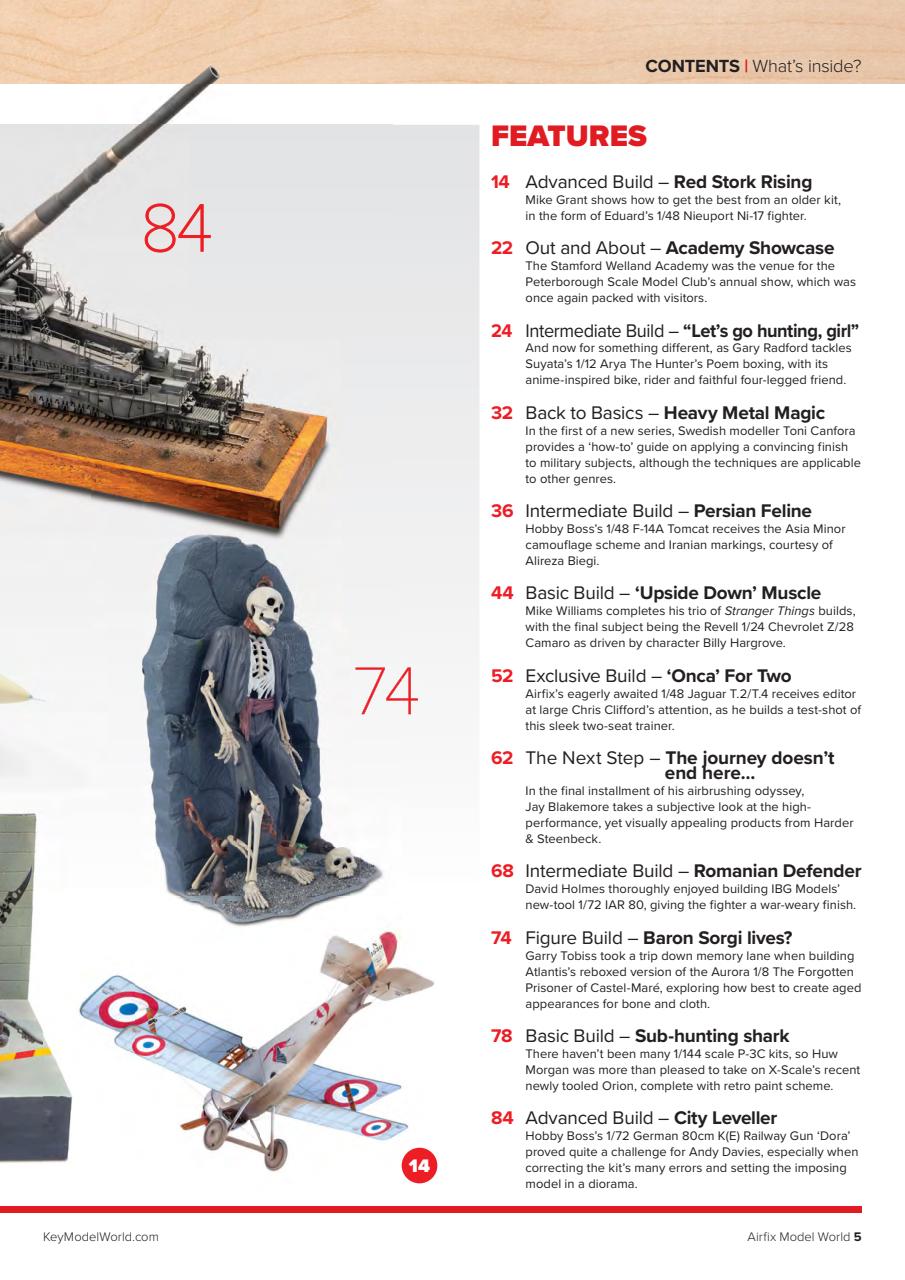 Airfix Model World Preview Pages