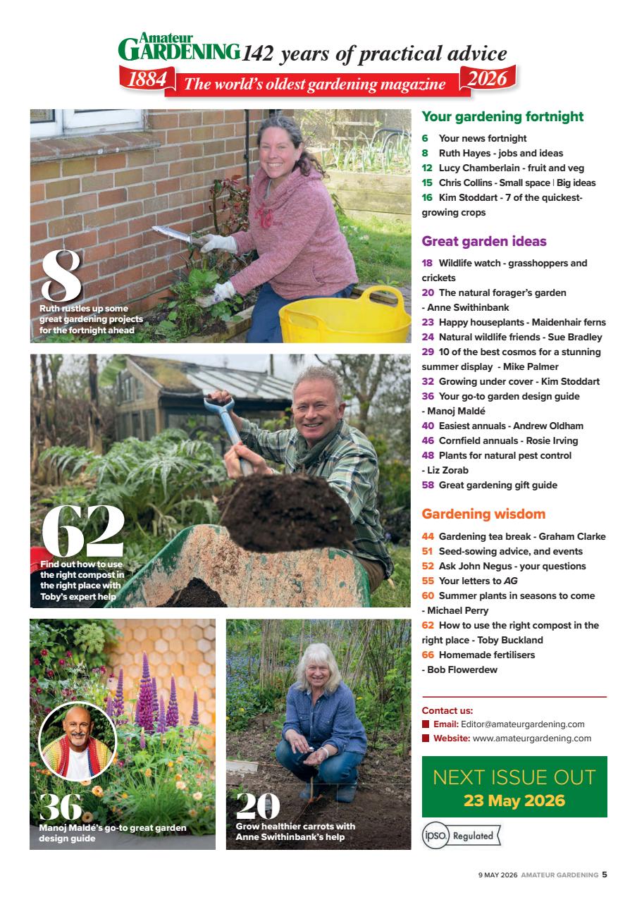 Amateur Gardening Preview Pages