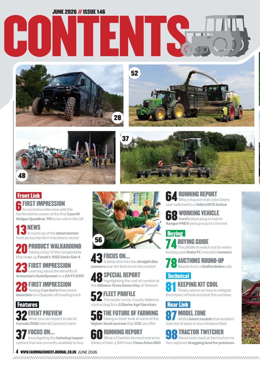 Farm Machinery Journal Preview Pages