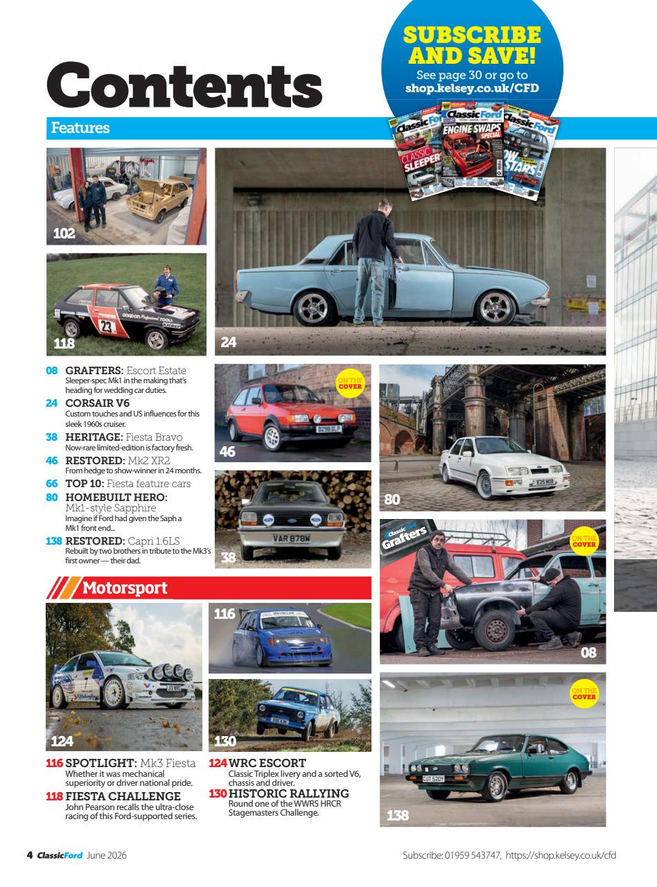 Classic Ford Preview Pages