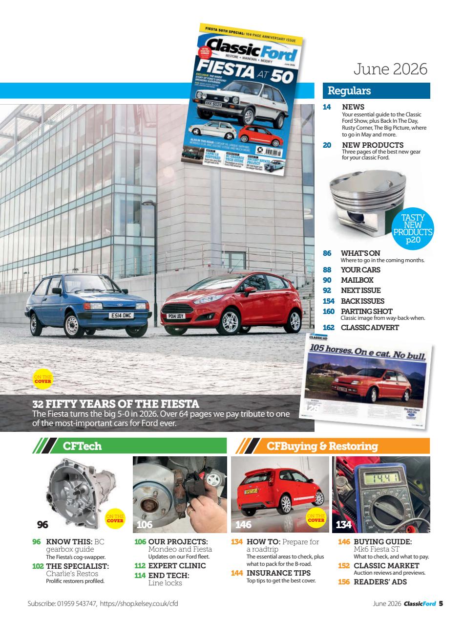 Classic Ford Preview Pages