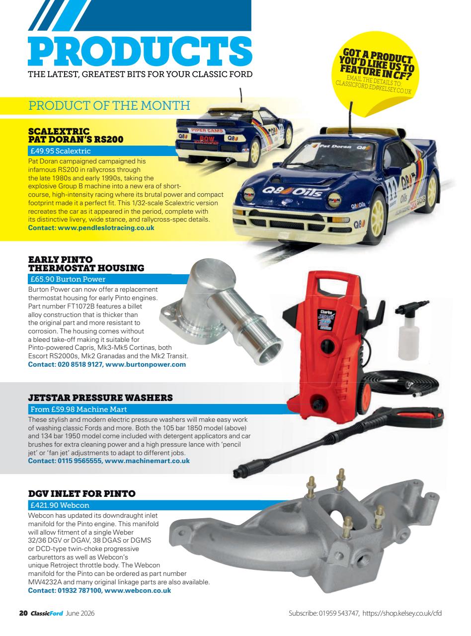 Classic Ford Preview Pages