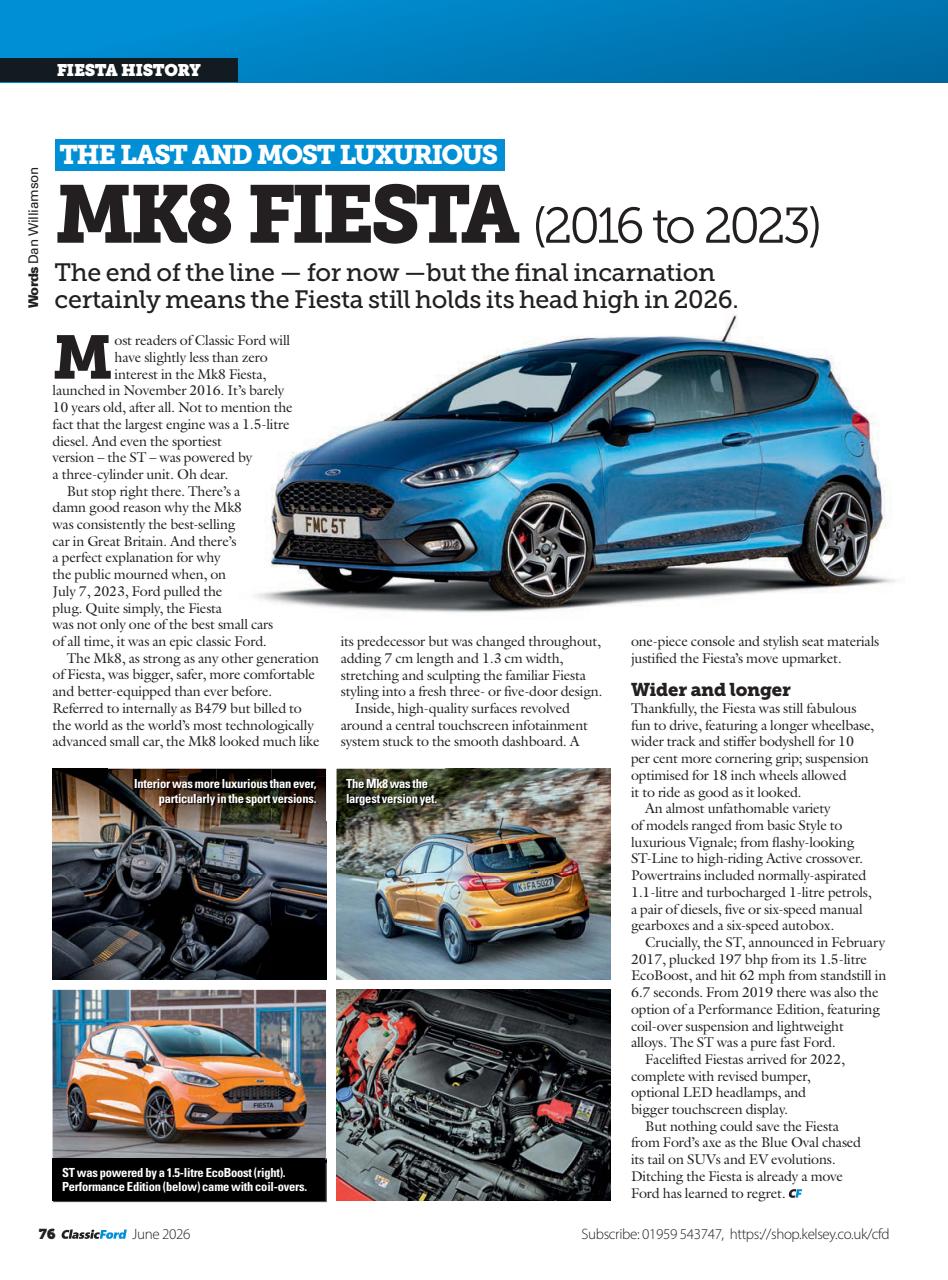 Classic Ford Preview Pages