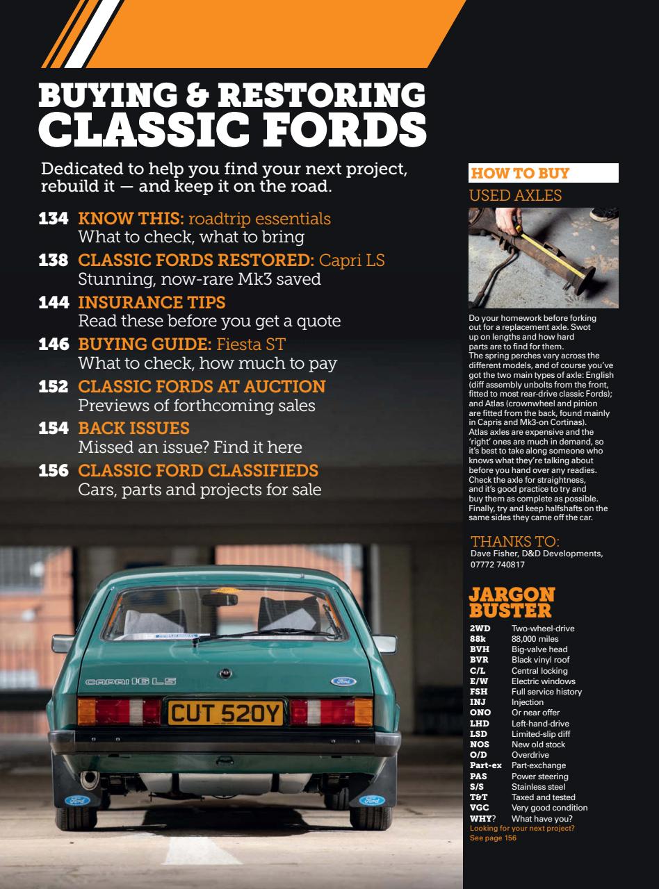 Classic Ford Preview Pages