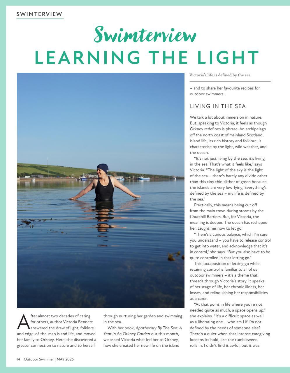 Outdoor Swimmer Preview Pages