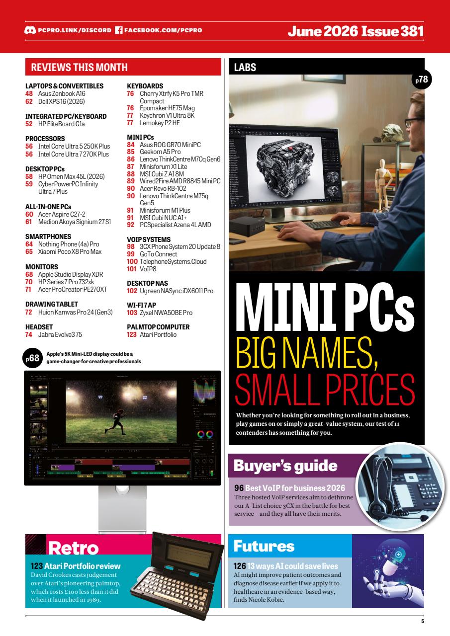 PC Pro Preview Pages