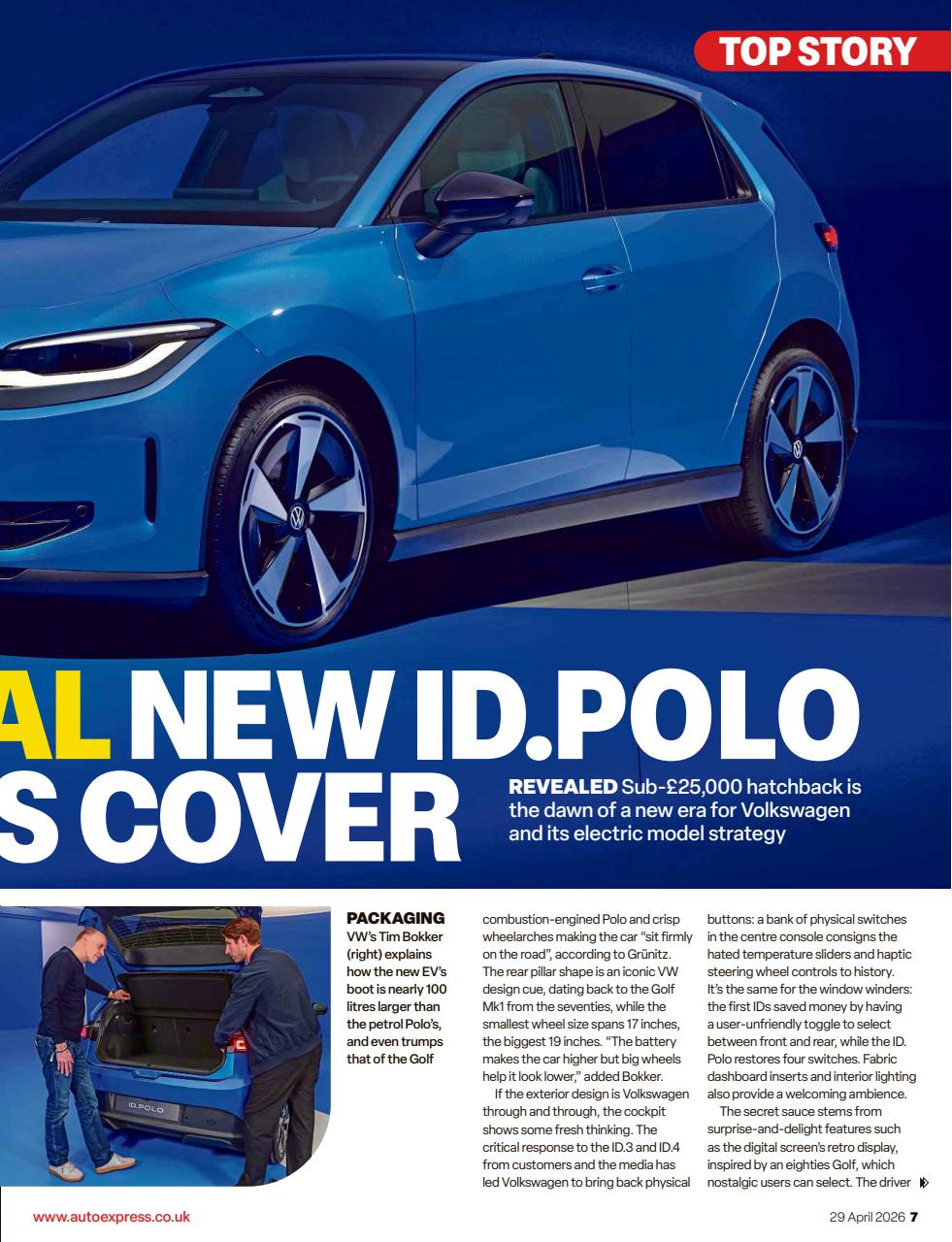 Auto Express Preview Pages