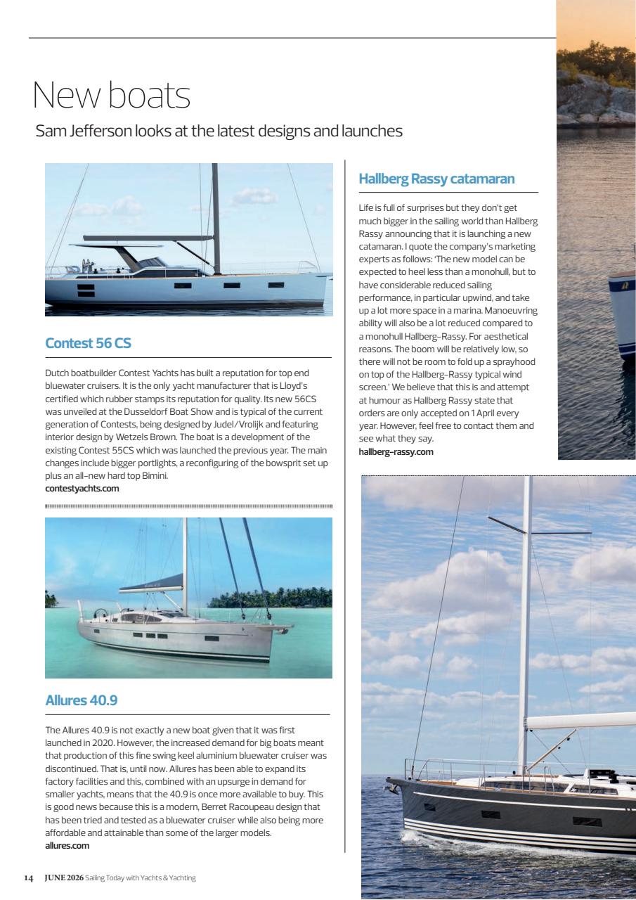 Yachts & Yachting Preview Pages