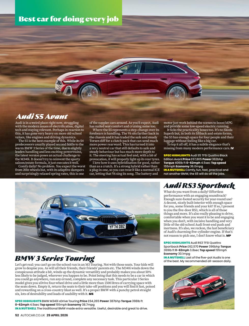 Autocar Preview Pages