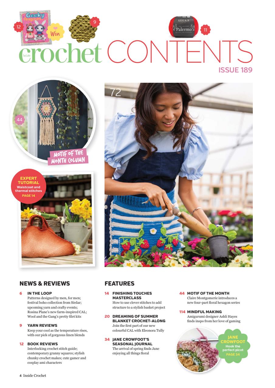 Inside Crochet Preview Pages