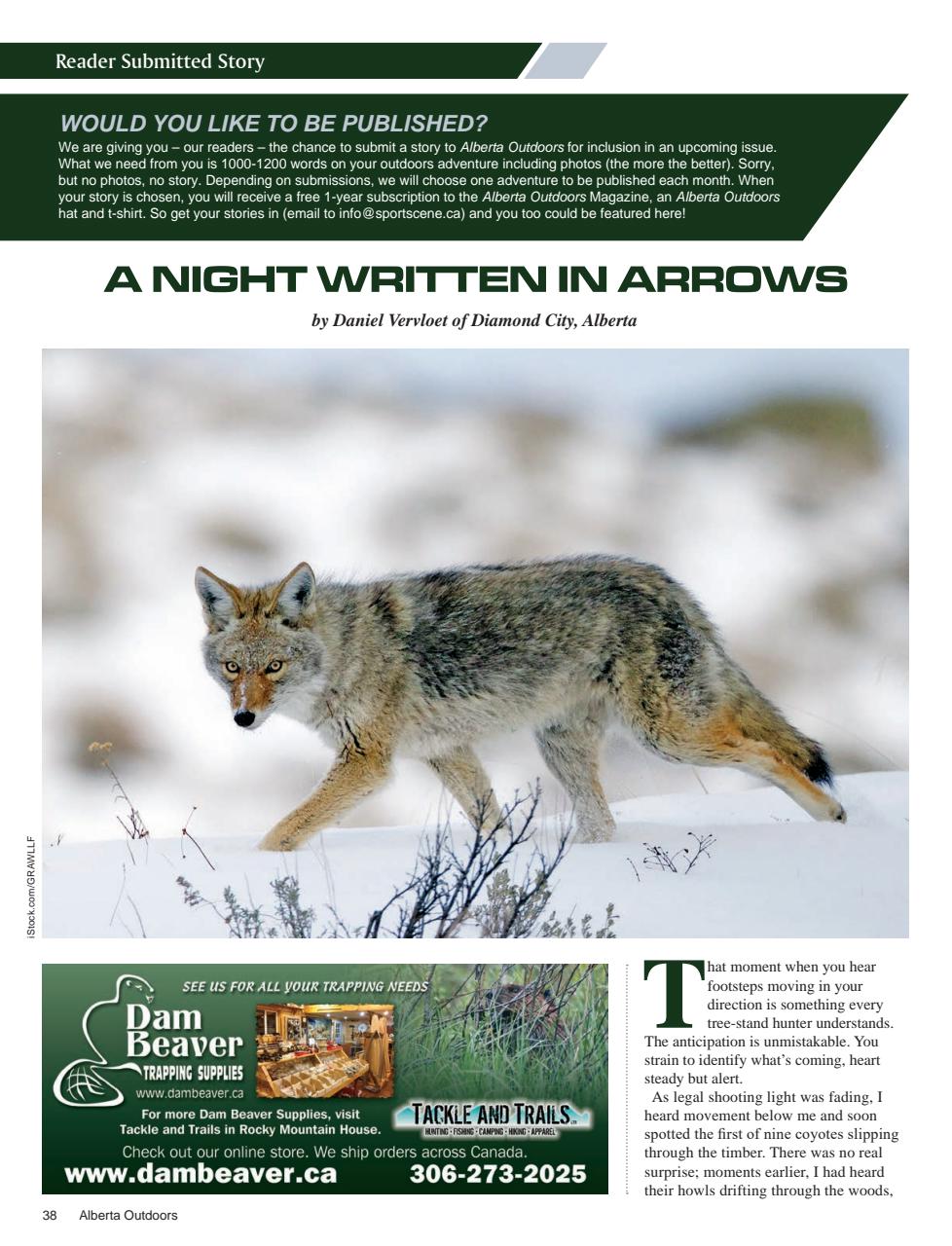 Alberta Outdoors Preview Pages