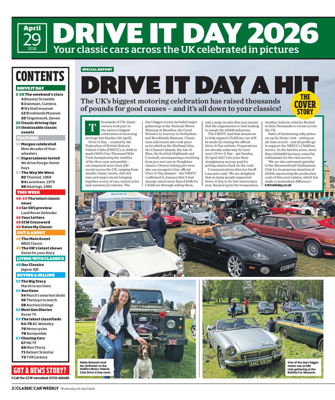 Classic Car Weekly Preview Pages